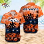 Denver Broncos 3D Button 3D Button Hawaiian Shirt Gift for Men Dad Father Gift for Men Dad Father