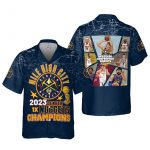 Denver Nuggets Champions 3D 3D Button 3D Button Hawaiian Shirt Gift for Men Dad Father Gift for Men Dad Father