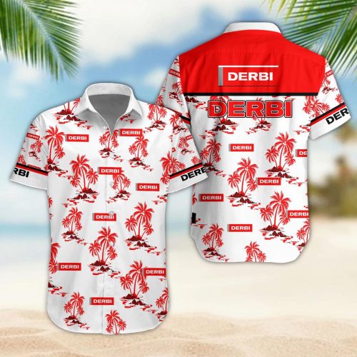 Derbi 3D Button 3D Button Hawaiian Shirt Gift for Men Dad Father Gift for Men Dad Father