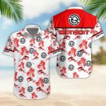 Detroit Diesel 3D Button 3D Button Hawaiian Shirt Gift for Men Dad Father Gift for Men Dad Father