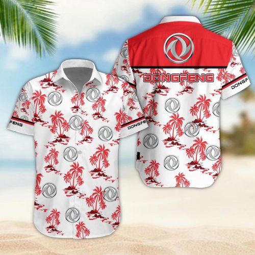 Dongfeng 3D Button 3D Button Hawaiian Shirt Gift for Men Dad Father Gift for Men Dad Father