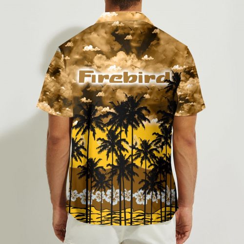 Firebird Pontiac 3D Button Hawaii Shirt Gift for Men Dad Father