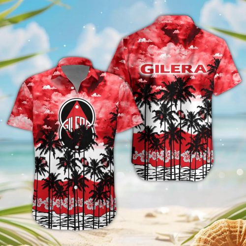 Gilera 3D Button Hawaii Shirt Gift for Men Dad Father