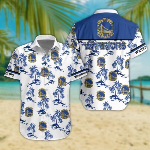 Golden State Warriors 3D Button Hawaii Shirt Gift for Men Dad Father