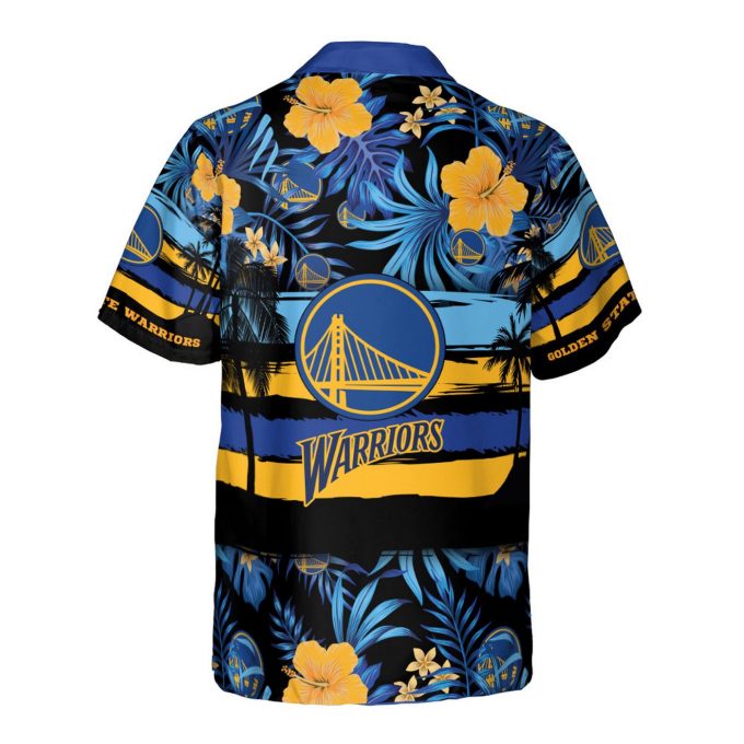 Golden State Warriors 3D Button 3D Button Hawaiian Shirt Gift for Men Dad Father Gift for Men Dad Father V44