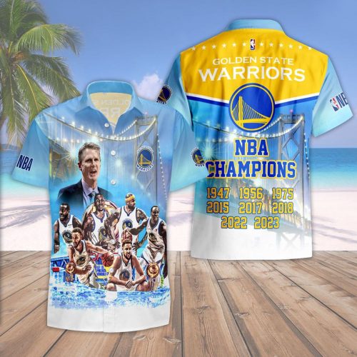 Golden State Warriors 3D Button 3D Button Hawaiian Shirt Gift for Men Dad Father Gift for Men Dad Father V6