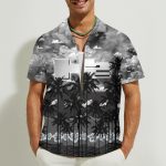 H2 Hummer 3D Button Hawaii Shirt Gift for Men Dad Father