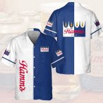 Hamm’s Beer 3D Button 3D Button Hawaiian Shirt Gift for Men Dad Father Gift for Men Dad Father 3HS-C8L2