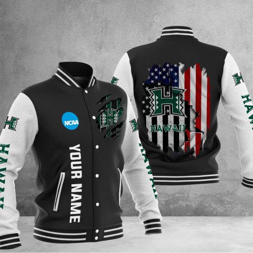 Hawaii Rainbow Warriors Baseball Jacket
