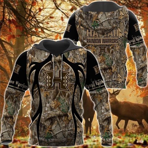 Hawaii Rainbow Warriors Camo Hunting T-Shirt, Hoodie, Sweatshirt, Zipper