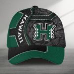 Hawaii Rainbow Warriors Classic Cap, Leather Cap