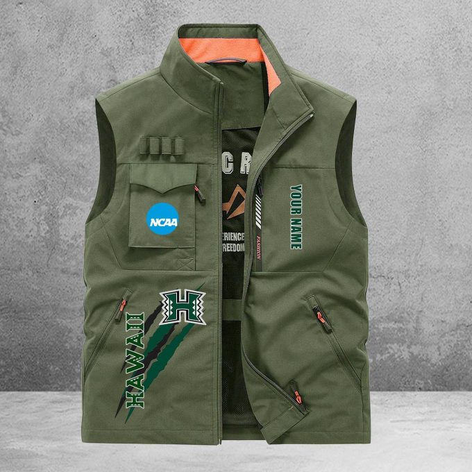 Hawaii Rainbow Warriors Fishing Vest