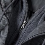 Hawaii Rainbow Warriors Leather Biker Jacket