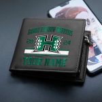 Hawaii Rainbow Warriors Men Leather Wallet