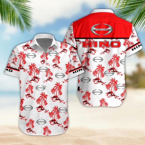 Hino 3D Button 3D Button Hawaiian Shirt Gift for Men Dad Father Gift for Men Dad Father