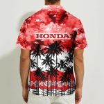 Honda 3D Button Hawaii Shirt Gift for Men Dad Father