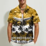 Honda goldwing 3D Button Hawaii Shirt Gift for Men Dad Father