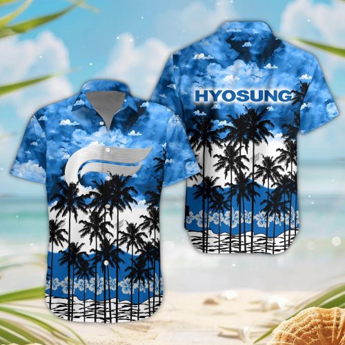 Hyosung 3D Button Hawaii Shirt Gift for Men Dad Father