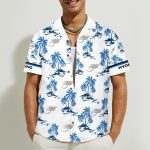 Hyosung 3D Button 3D Button Hawaiian Shirt Gift for Men Dad Father Gift for Men Dad Father