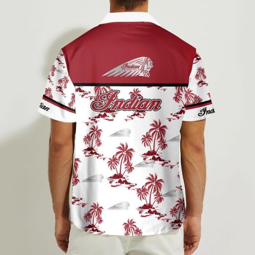 Indian 3D Button 3D Button Hawaiian Shirt Gift for Men Dad Father Gift for Men Dad Father