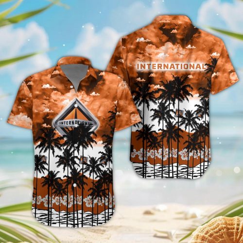 International 3D Button Hawaii Shirt Gift for Men Dad Father