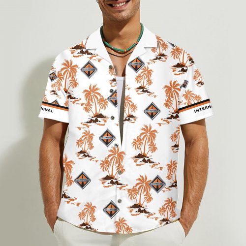 International 3D Button 3D Button Hawaiian Shirt Gift for Men Dad Father Gift for Men Dad Father