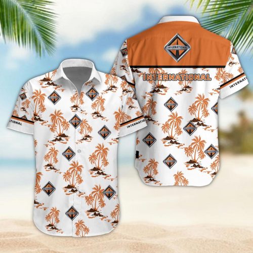 International 3D Button 3D Button Hawaiian Shirt Gift for Men Dad Father Gift for Men Dad Father