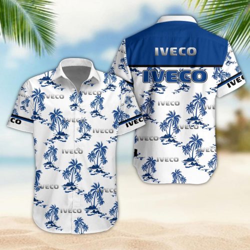 Iveco 3D Button 3D Button Hawaiian Shirt Gift for Men Dad Father Gift for Men Dad Father