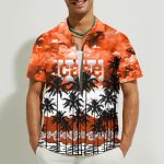 J.I. Case 3D Button Hawaii Shirt Gift for Men Dad Father