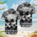 Jeep 3D Button Hawaii Shirt Gift for Men Dad Father