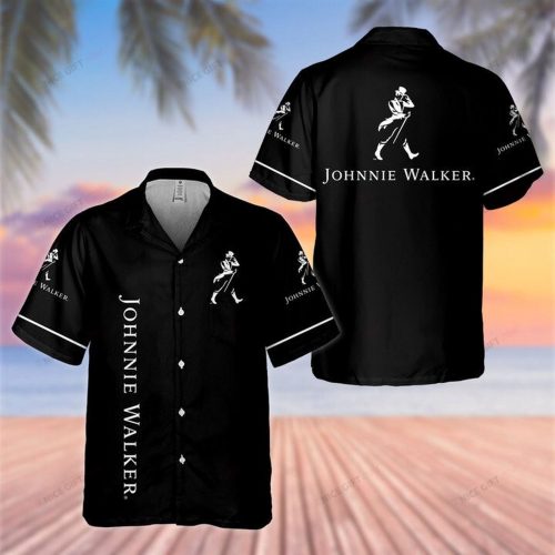 Johnnie Walker 3D Button 3D Button Hawaiian Shirt Gift for Men Dad Father Gift for Men Dad Father 3HS-Y6P4