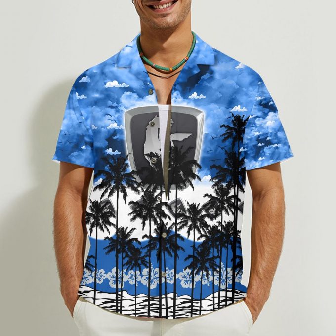 Kamaz 3D Button Hawaii Shirt Gift for Men Dad Father