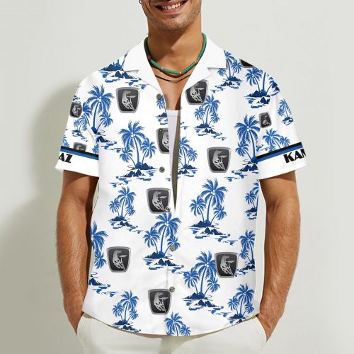 Kamaz 3D Button 3D Button Hawaiian Shirt Gift for Men Dad Father Gift for Men Dad Father