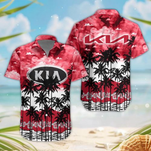 Kia 3D Button Hawaii Shirt Gift for Men Dad Father