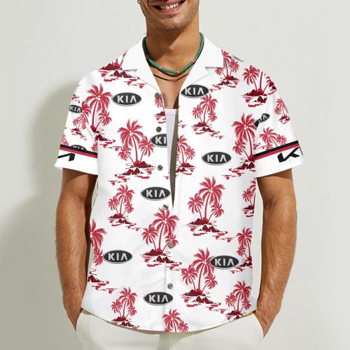 Kia 3D Button 3D Button Hawaiian Shirt Gift for Men Dad Father Gift for Men Dad Father