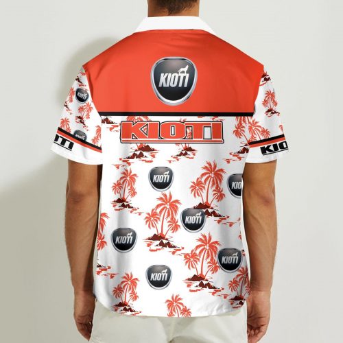 Kioti 3D Button 3D Button Hawaiian Shirt Gift for Men Dad Father Gift for Men Dad Father