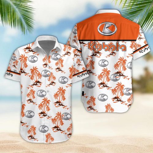 Kubota 3D Button 3D Button Hawaiian Shirt Gift for Men Dad Father Gift for Men Dad Father