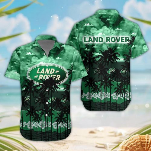 Land-Rover 3D Button Hawaii Shirt Gift for Men Dad Father