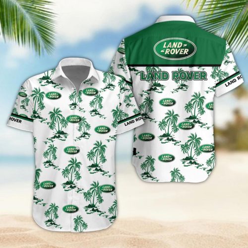 Land-Rover 3D Button 3D Button Hawaiian Shirt Gift for Men Dad Father Gift for Men Dad Father