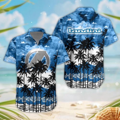 Landini 3D Button Hawaii Shirt Gift for Men Dad Father