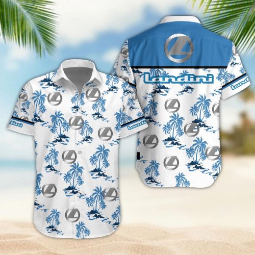Landini 3D Button 3D Button Hawaiian Shirt Gift for Men Dad Father Gift for Men Dad Father