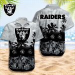 Las Vegas Raiders 3D Button 3D Button Hawaiian Shirt Gift for Men Dad Father Gift for Men Dad Father