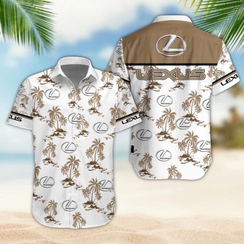 Lexus 3D Button 3D Button Hawaiian Shirt Gift for Men Dad Father Gift for Men Dad Father