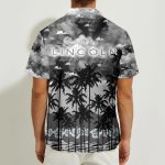 Lincoln 3D Button Hawaii Shirt Gift for Men Dad Father