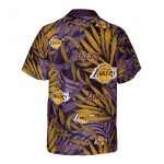 Los Angeles Lakers 3D Button 3D Button Hawaiian Shirt Gift for Men Dad Father Gift for Men Dad Father V27