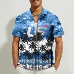 LS Tractor 3D Button Hawaii Shirt Gift for Men Dad Father