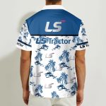 LS Tractor 3D Button 3D Button Hawaiian Shirt Gift for Men Dad Father Gift for Men Dad Father