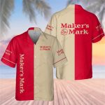 Maker’s Mark 3D Button 3D Button Hawaiian Shirt Gift for Men Dad Father Gift for Men Dad Father 3HS-W3G4
