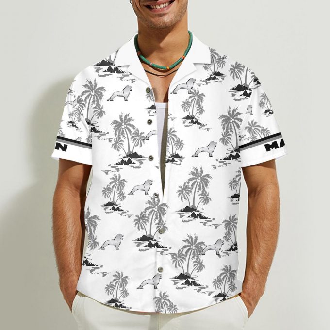 MAN 3D Button 3D Button Hawaiian Shirt Gift for Men Dad Father Gift for Men Dad Father