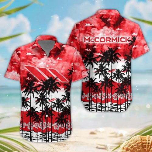 McCormick 3D Button Hawaii Shirt Gift for Men Dad Father